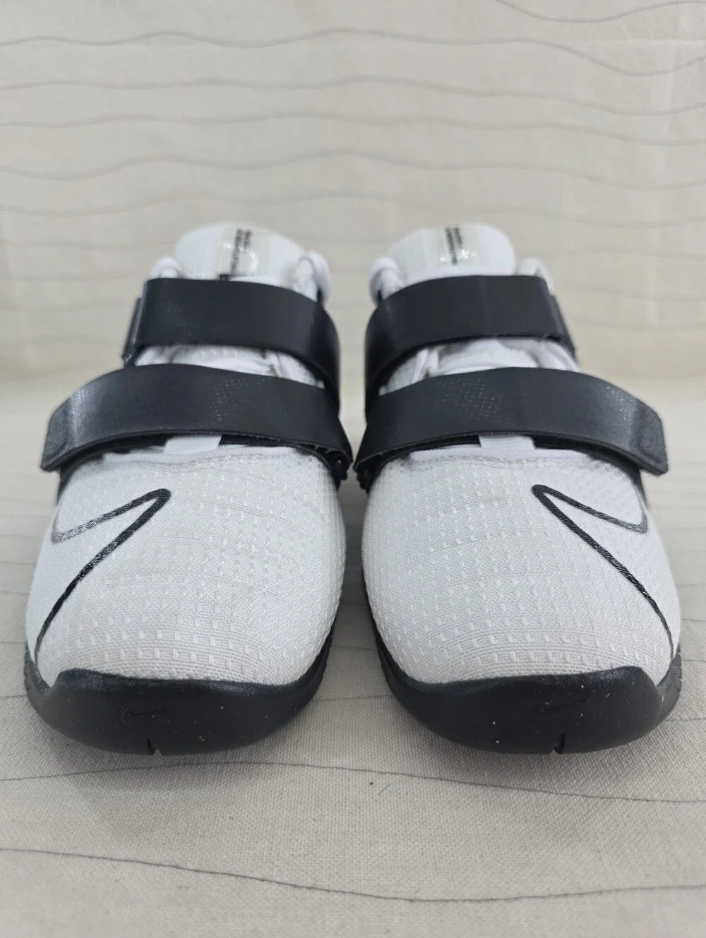 Nike Mens Romaleos 4 White Black Weightlifting Sneakers Shoes CD3463-101 Size 8